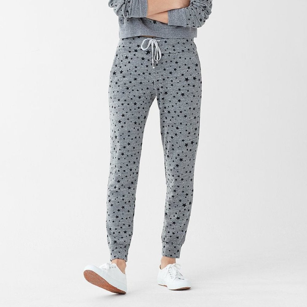 Splendid Star Print Jogger